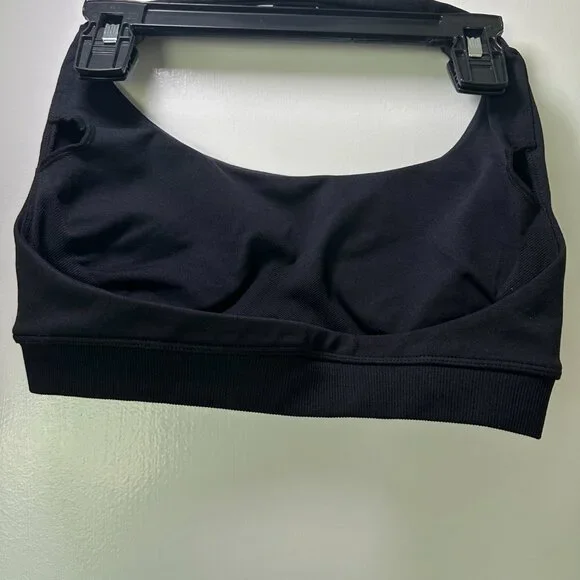 DFYNE Black Women's Sports Bra size Small (S) , NEW